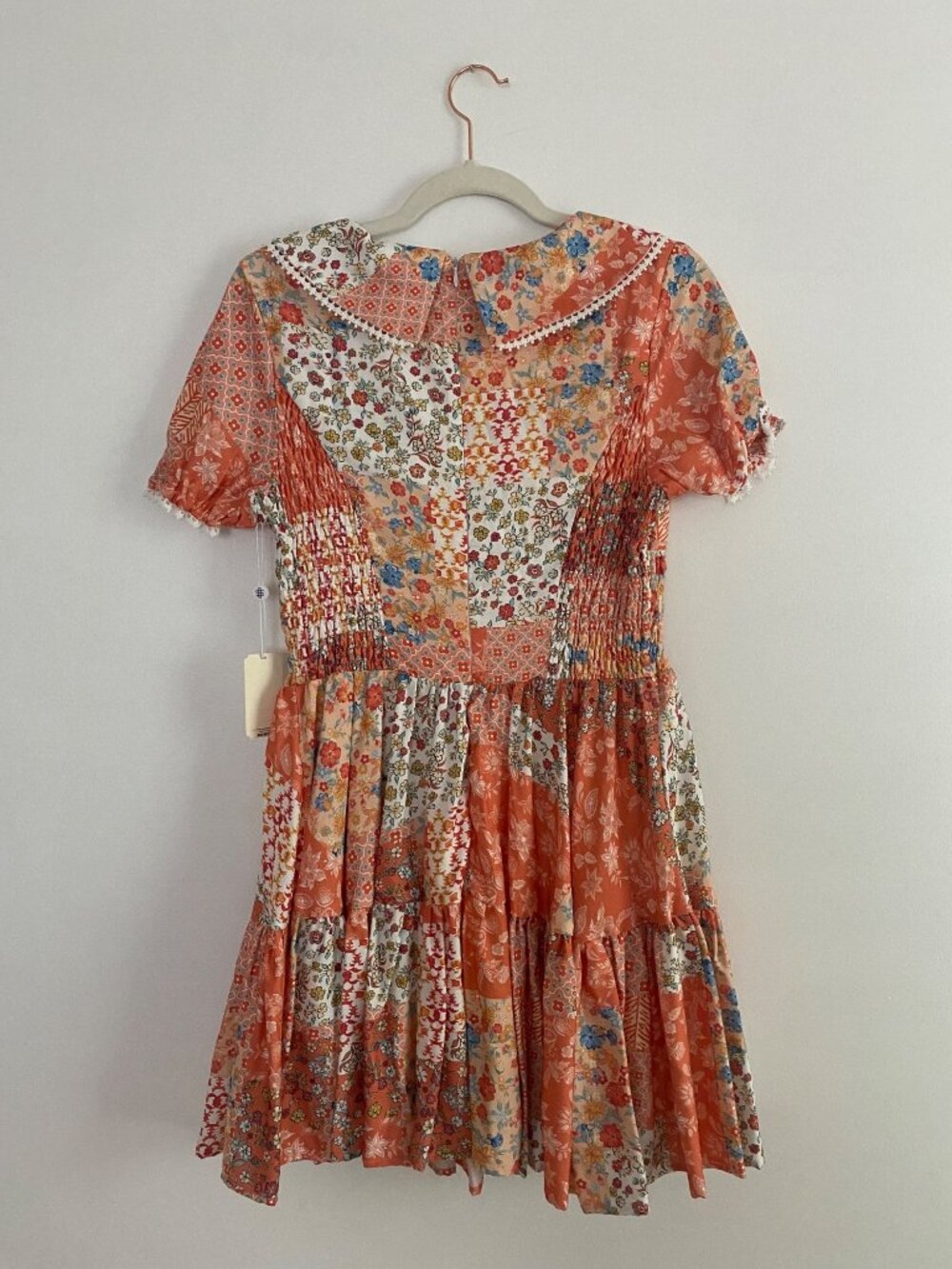 NWT Simply Southern Women's Floral Patchwork Dress Cottage Size S - Picture 2 of 7